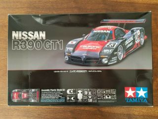 Rare Nissan R390 Gt1 Le Mans Race Car 1/24 Scale Tamiya Kit