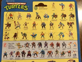 Teenage Mutant Ninja Turtles April Action Figure TMNT 1992 MOC On Card 3