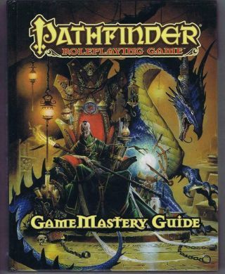 Gamemastery Guide (pathfinder Rpg Sourcebook 3.  5 Ogl D20 Paizo 2010 Hc)