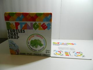 Reptangles Turtles That Snap Fat Brain Toy Co.  Building Learning Puzzle Toys 6,