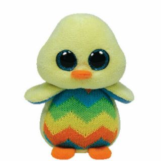 Ty Basket Beanie Baby - Tweet The Chick (3 Inch) - Mwmts Easter Toy