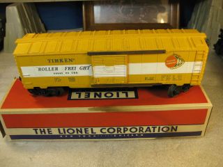 Lionel Brick Boxed Collector Grade 6464 - 500 Timken Box Car