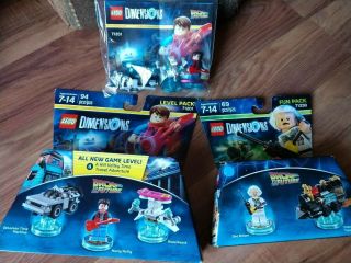 Lego Dimensions Level Pack 71201 Marty Mcfly Plus More