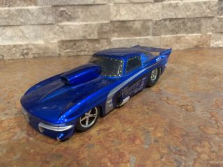 Jada Bigtime Muscle 1963 Chevy Corvette Sting Ray Funny Car 1:24 Scale Diecast