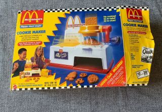 1993 Mattel Mcdonald’s Happy Meal Magic Cookie Maker 10569
