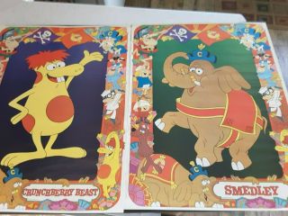 Captain Crunch Set Of 4 Large Posters - Vintage Cereal Characters