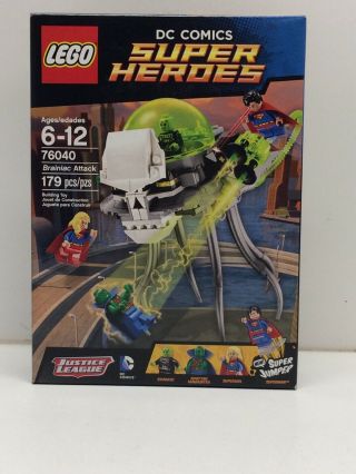 Lego Dc Comics Heroes 76040 Brainiac Attack Nib