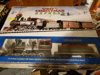 Bachmann - White Christmas Express (large Scale).  Look