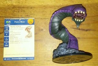 Purple Worm - War Of The Dragon Queen - D&d Miniature - 21/60