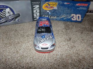 1/24 STEVE PARK 30 AOL / GM CARD CW/BANK 2003 ACTION NASCAR DIECAST 2