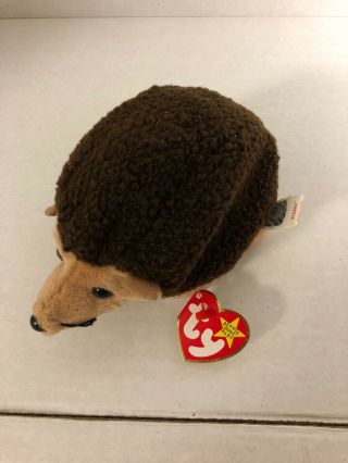 Ty Beanie Baby - Prickles The Hedgehog (6 Inch) - Mwmt 