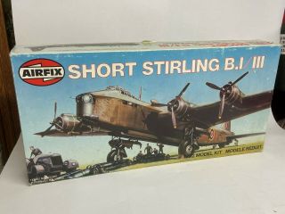 Airfix 1/72 Short Stirling B.  I/iii,  Contents,  Type 6 Box Issue.