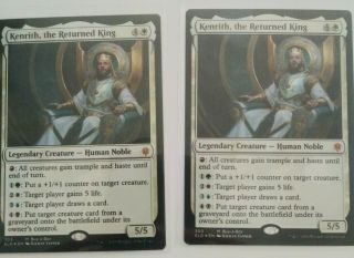 Mtg: Kenrith,  The Returned King (foil) X2