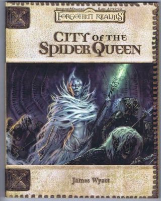 City Of The Spider Queen (forgotten Realms D&d 3.  0 Adventure D20 Wotc 2002)