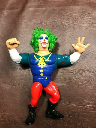 1994 Wwf Hasbro Series 9 Doink The Clown Wrestling Figure
