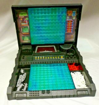 Vintage Electronic Talking Battleship Game - Milton Bradley - - 1989 2