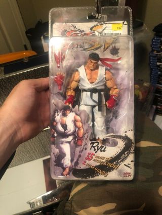 Neca1 Street Fighter Iv Series 1 Player Select Ryu Action Figure