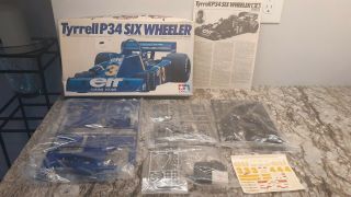 Tamiya Tyrrell P34 Six Wheeler Elf Grand Prix Model Kit 20001 1:20
