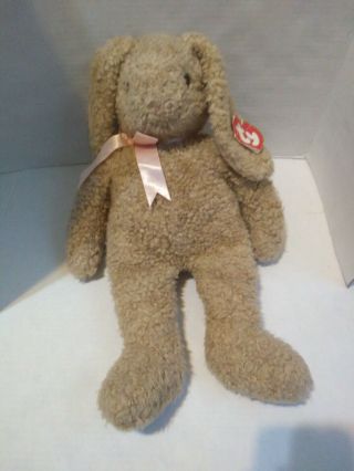 1991 3rd Gen Ty Curly Bunny Classic 18” Vintage Plush With Tag Beanie Baby
