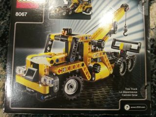 Rare 2011 Lego Technic Mini Mobile Crane (8067) Never Opened 2