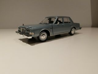 1986 Dodge Diplomat Diecast,  1:24,  Motor Max,  Perfect For Unmarked Police Car