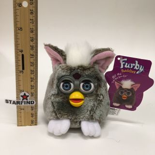 Furby Buddies Like Joke Beanie 70 - 728 - 01 Owl? Tiger 1999 Vintage Toy Rare See.
