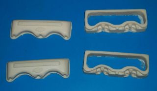 1/8 Scale: Chevy 348/409 Heads And Valve Covers - Resin Cast