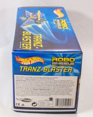 Rare Mattel Wheels Robo - Wheels Trans - Blaster Mega - Transformer c2001 2
