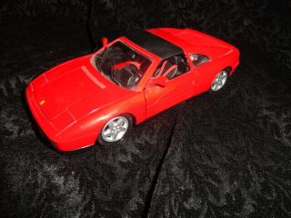 Maisto Red Ferrari 348 Ts 1:18 Scale Diecast -