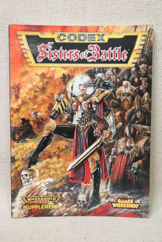 Warhammer 40,  000 40k Codex Sisters Of Battle Fantasy Battle 2nd Supplement 1997