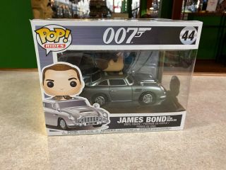Funko Pop Deluxe Nip Rides 007 James Bond With Aston Martin Db5 44