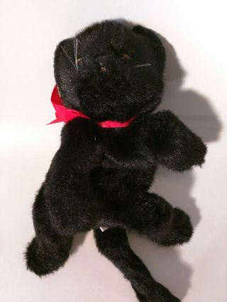 1996 3rd Gen Ty Coal The Black Cat Classic Plush Vintage