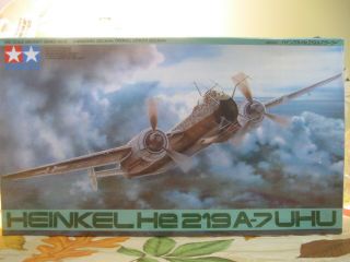 Tamiya 1/48 Heinkel He219a - 7 Uhu Nightfighter 61057