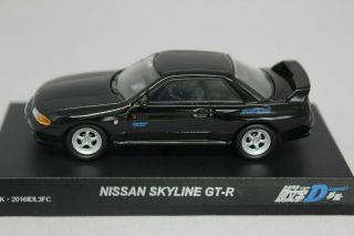 8300 Kyosho 1/64 Initial D Nissan Gt - R Bnr32 R32 Near - No - Box With Tracking