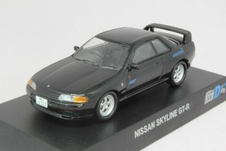 8300 Kyosho 1/64 Initial D NISSAN GT - R BNR32 R32 Near - No - Box With Tracking 3
