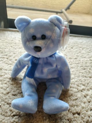TY Beanie Baby - 1999 HOLIDAY TEDDY (8.  5 inch) - MWMTs Stuffed Animal Toy 2