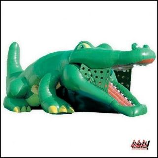 Gator Hide And Slide Commercial Inflatable