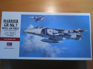 Hasegawa 1/48 Harrier Gr Mk.  7 `royal Air Force 