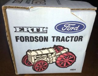 ERTL Antique Fordson Tractor 1/16 Scale Die Cast Metal 1986 - Old Stock 3