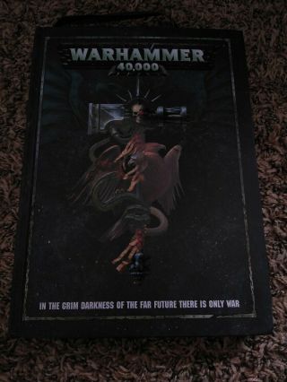Warhammer 40k Rulebook - 8th Edition Games Workshop Hardcover