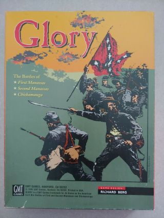 Glory The Battles Of Manassas 1 And 2,  Chickamauga American Civil War By Gmt