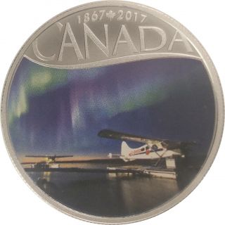 2017 Canada $10 CANADA ' S 150th Series FLOAT PLANES ON THE MacKENZIE RIVER Coin 2