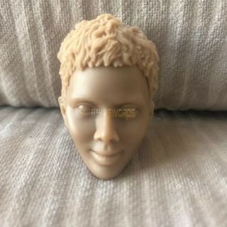 1/6 Scale Blank Head Sculpt Halle Berry Unpainted Sexy Girl