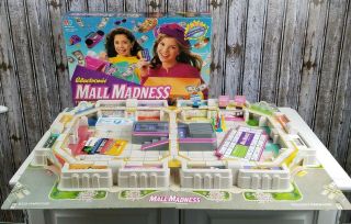 Electronic Mall Madness Shopping Spree Board Game (1996) - Complete