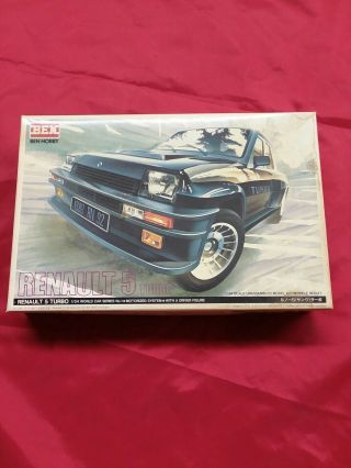 1980 Renault 5 Turbo 1/24 Scale Motorized Model With Driver By Ben Hobby T1 - 900