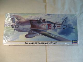 Hasegawa 1:72 Focke - Wulf Fw190a - 8 Jg300 Model Kit 00928