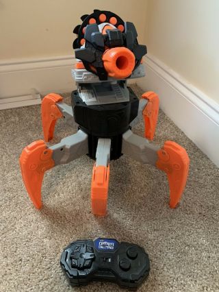 Nerf Terradrone Combat Creatures Multi - Shot Robot With Remote Control
