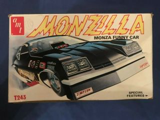 AMT VINTAGE MONZILLA MONZA FUNNY CAR 1/25 SCALE (1976) 3