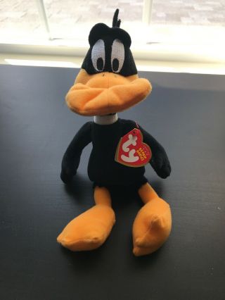 Ty Beanie Baby Daffy Duck 9 " (wb Looney Tunes) (walgreens Exclusive)