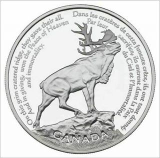 2006 Sterling Silver Proof $30 Canada Beaumont - Hamel Newfoundland Memorial Coin